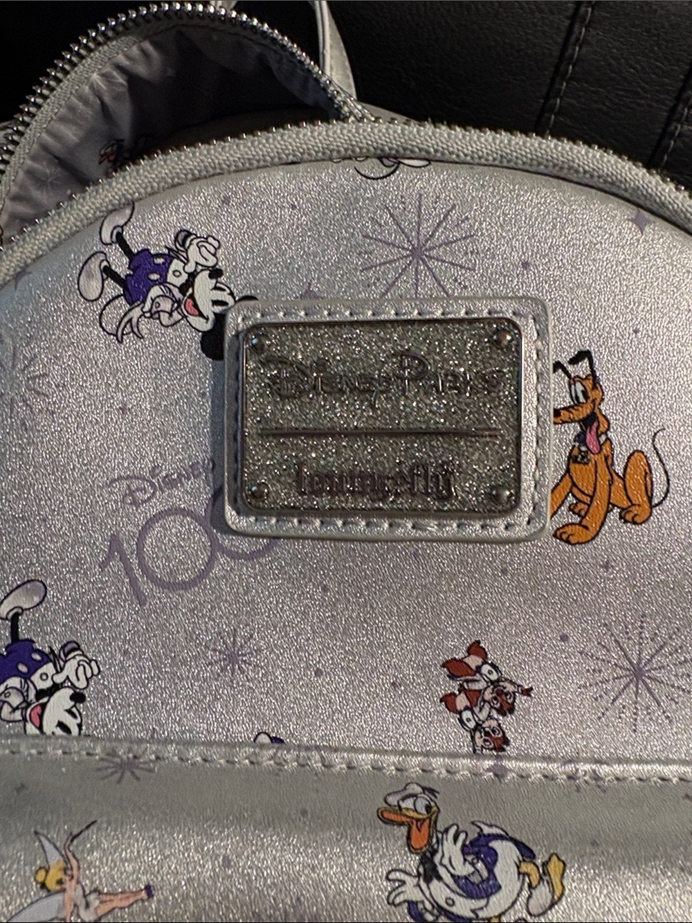 Disney Silver loungefly 100 - Picture 2 of 6
